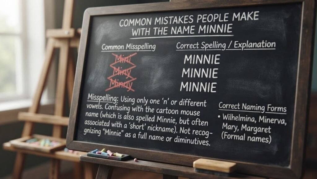 Common Mistakes People Make With the Name Minnie