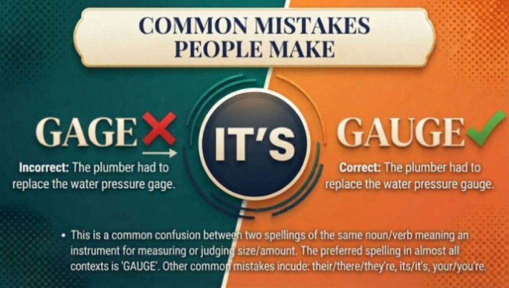 Common Mistakes People Make