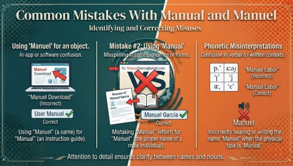 Common Mistakes With Manual and Manuel