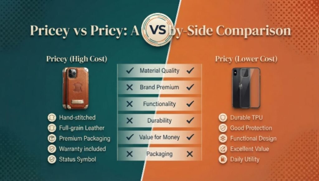 Pricey vs Pricy: Side by Side Comparison