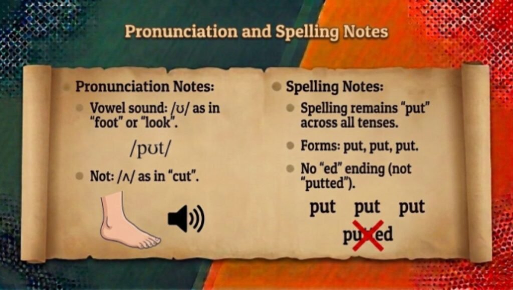 Pronunciation and Spelling Notes