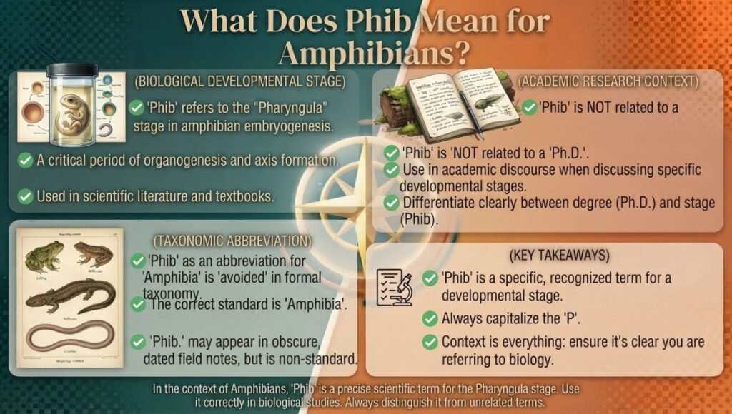 What Does Phib Mean for Amphibians?