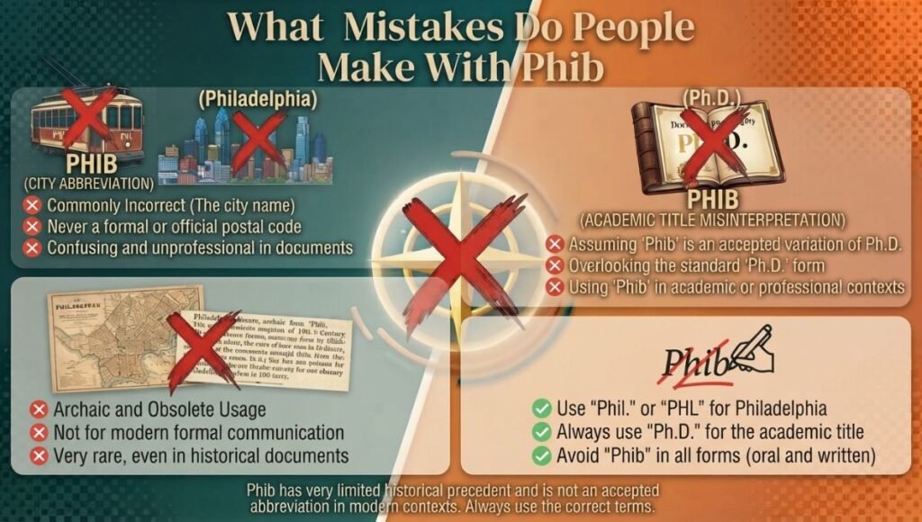 What Mistakes Do People Make With Phib?