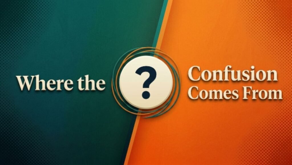Where the Confusion Comes From