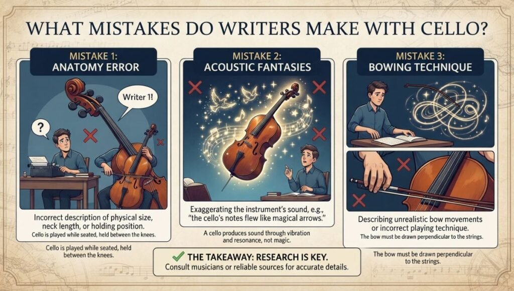 What Mistakes Do Writers Make With Cello?