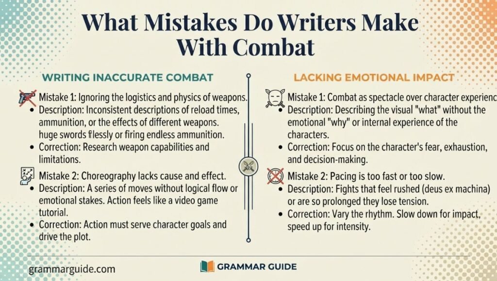 What Mistakes Do Writers Make With Combat?