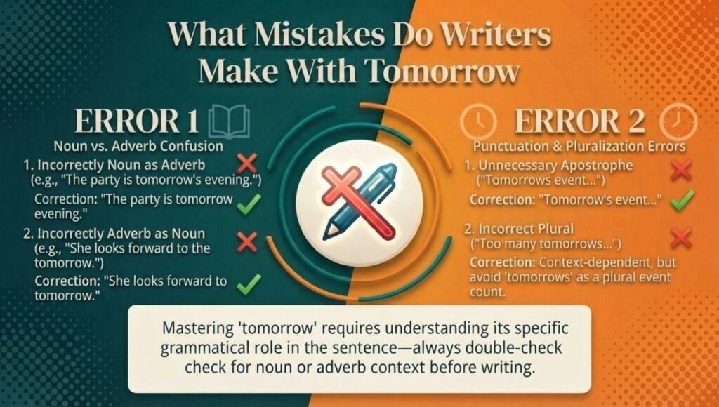 What Mistakes Do Writers Make With Tomorrow