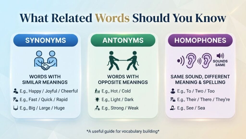 What Related Words Should You Know?