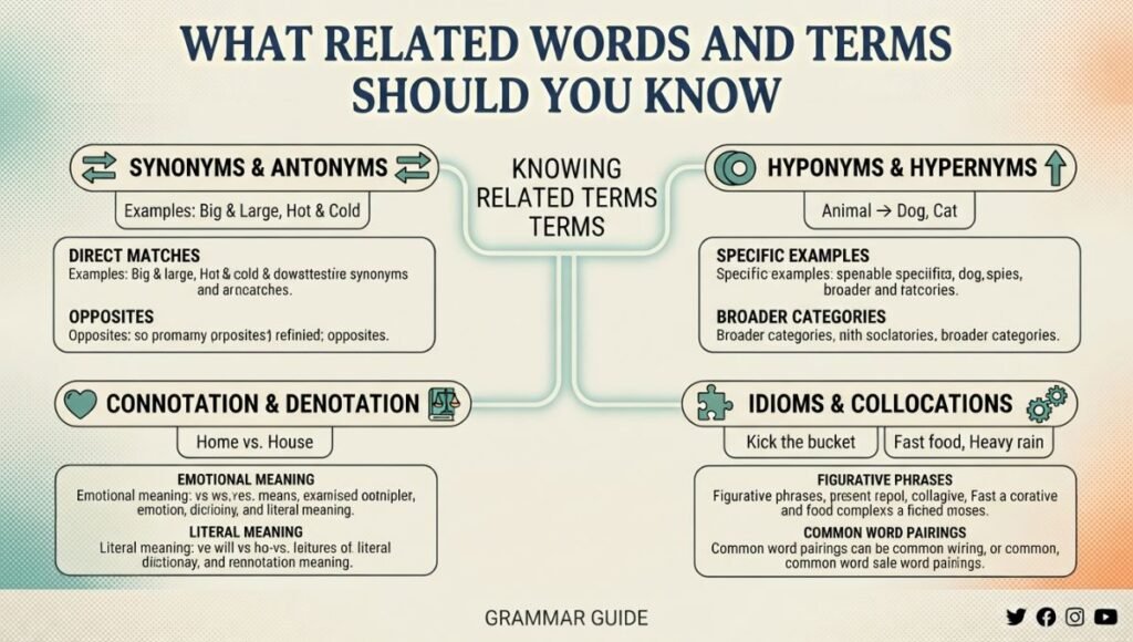 What Related Words and Terms Should You Know?