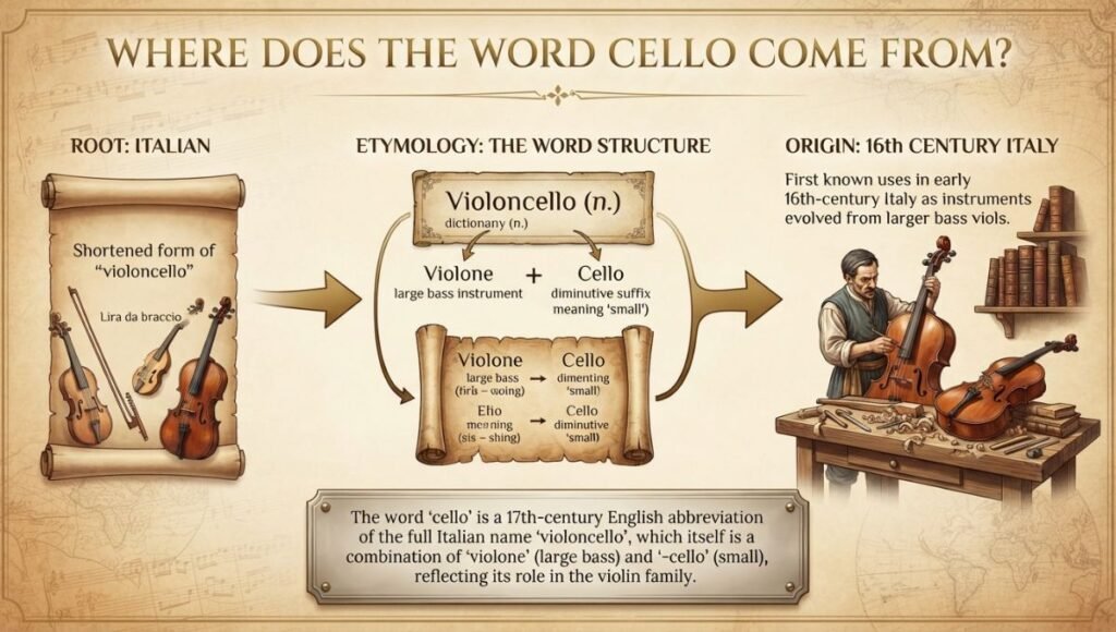 Where Does the Word Cello Come From?