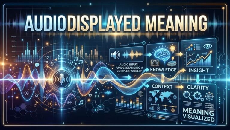 Audiodisplayed Meaning