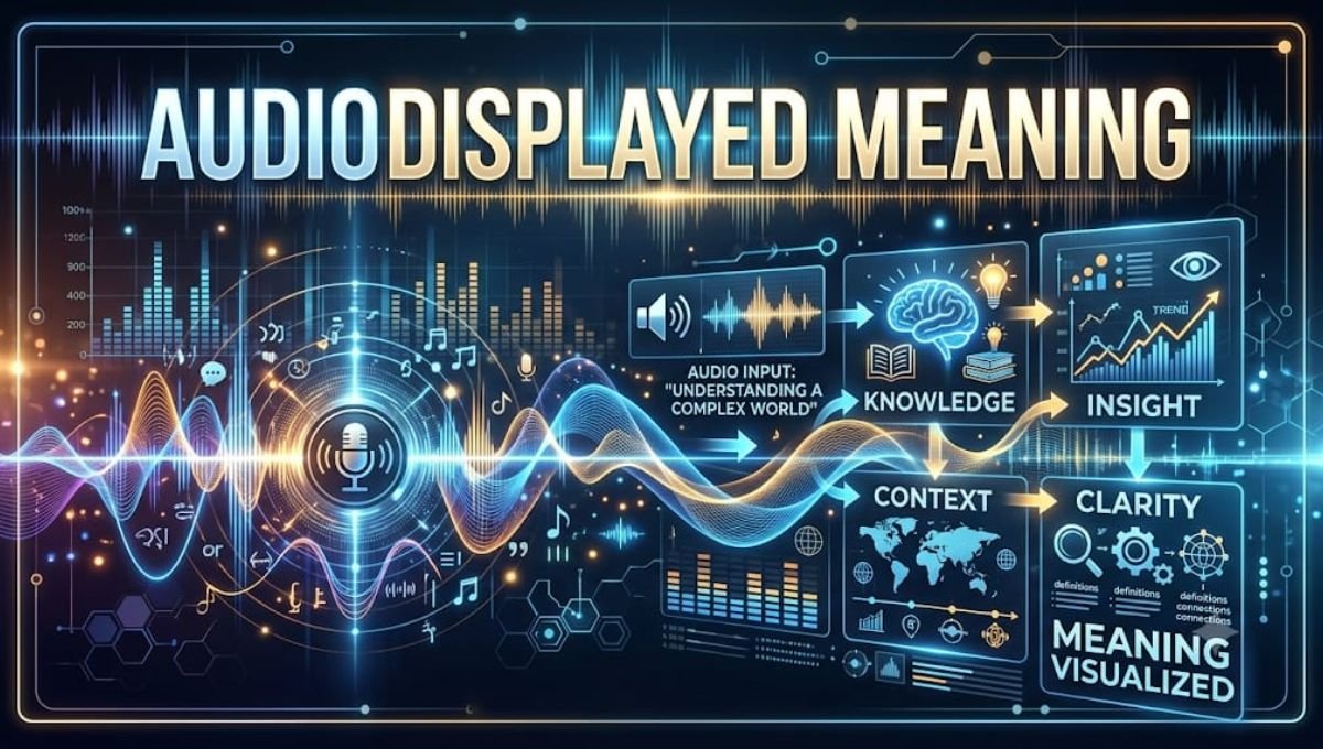 Audiodisplayed Meaning