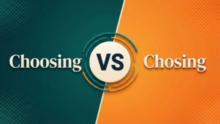 Choosing or Chosing