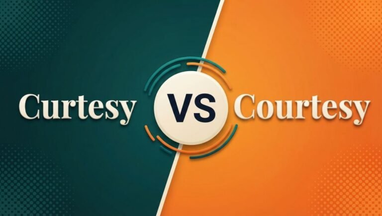 Curtesy or Courtesy