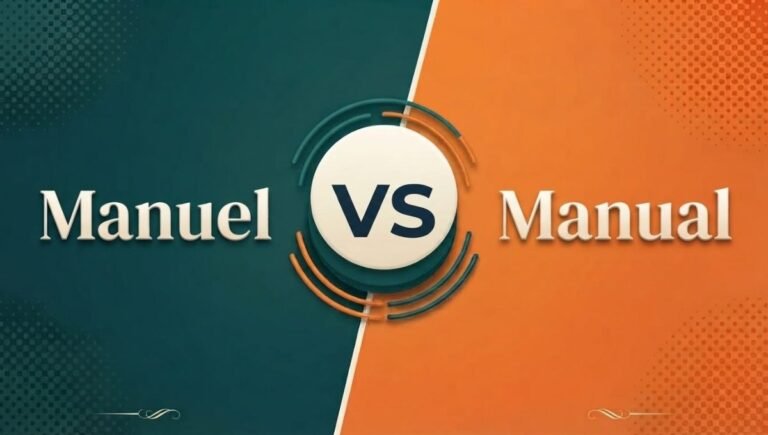 Manuel or Manual
