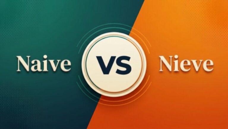 Naive or Nieve