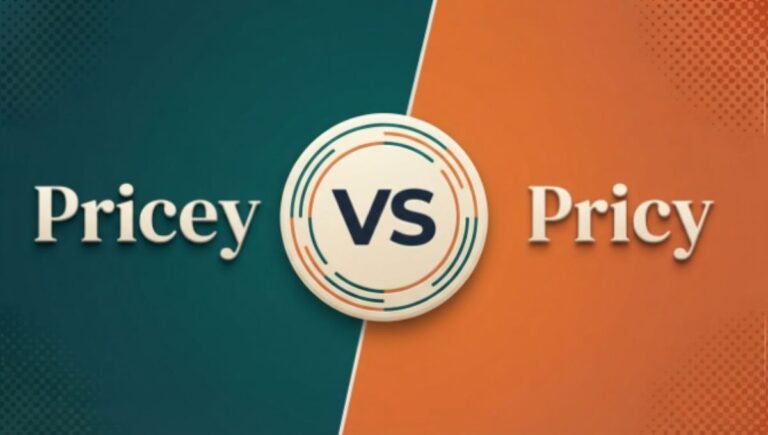 Pricey or Pricy