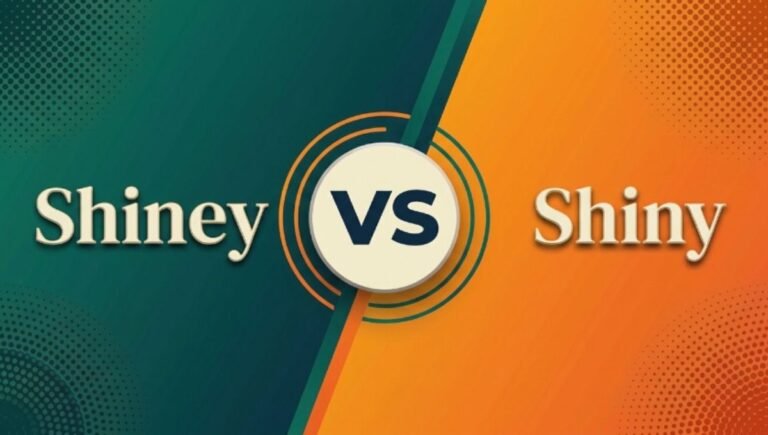 Shiney or Shiny