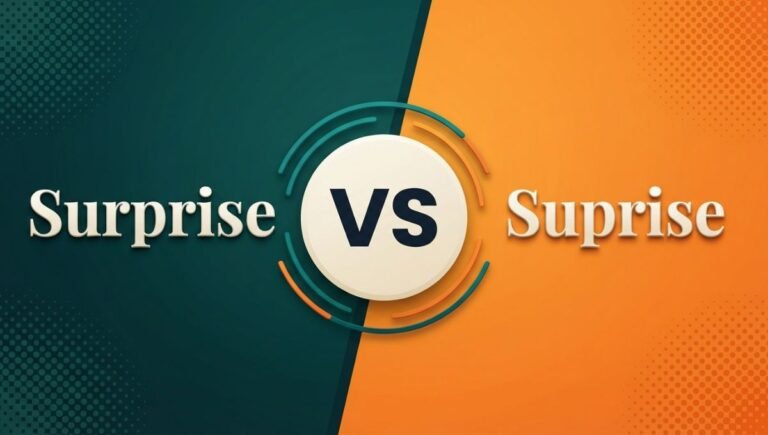 Surprise or Suprise