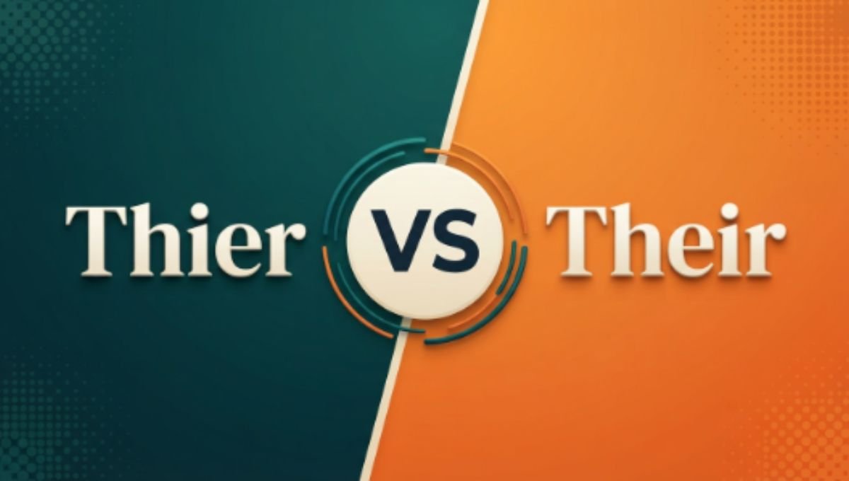 Thier or Their