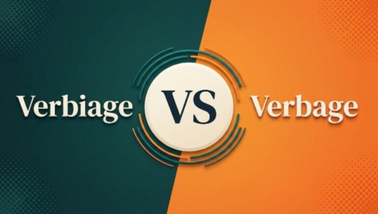Verbiage or Verbage