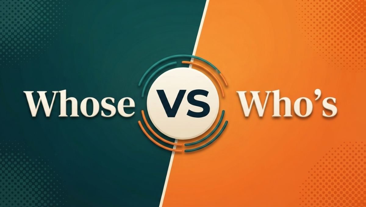 Whose or Whos