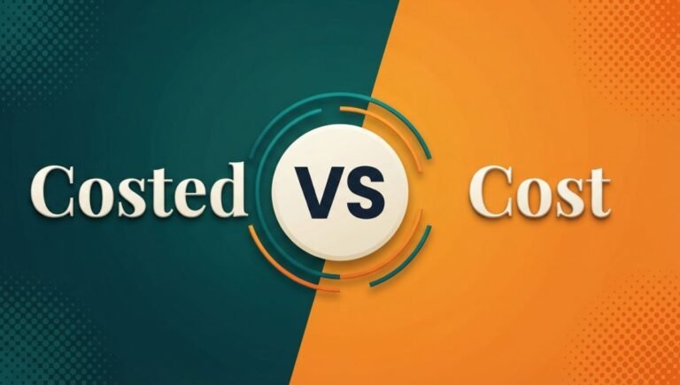 Costed vs Cost