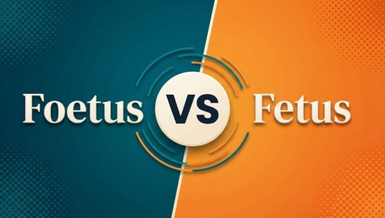 Fetus vs Foetus
